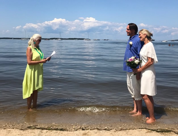 A Barefoot Wedding in the Water Barefoot Wedding